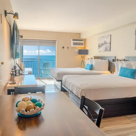 Beautiful Ocean Front Double Queen Suite - Sea Mist Resort 20905 - Perfect For 2-4 Guests!
